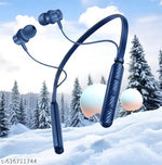 Dual Pairing Bluetooth Neckband with 50 Hours Playtime – In-Ear Wireless Headset (Red)Sk