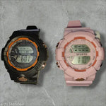 Digital Boy's and Girl'S Watch For Combo