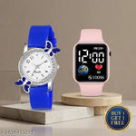 NEW ARRIVAL WATCH COMBO FOR BOYS & GIRLS | BUY 1 GET 1 FREE DIGITAL WATCH FOR KIDS | HIGH QUALITY WATCH FOR KIDS | NEW DESIGN FOR KIDS