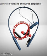neckband and wired earphone combo offer pack of 2