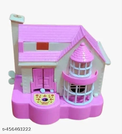 Kian Best Quality Puppy House Dog Coin Stealing Piggy Bank for Kids - Adorable and Durable Dog House Bank | Educational, Fun, and Safe Coin Collecting Toy for Children for Birthdays Pink