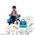 kiddykin Musical 2 in 1 Horse Rocker Cum Rider-Kids Ride On Push Car with Parent Control Toy Toddler Baby Toy 1-4 Years Old Indoors and Outdoors Kids Suitable for Boys & Girls (Blue)
