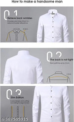 ZOMBOMSTAR Men's Cotton Regular Fit Casual Shirt
