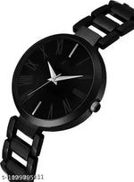 Classic Silver Round Dial Women's Watch
