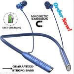 Z2 Red Bluetooth Neckband – Magnetic On/Off | Clear Mic | ENC Mode | 2-Day Battery Life | High Bass | 10mm Drivers