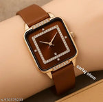 Amigos- Black diamond Rubber Strap Student Analog WristWatch