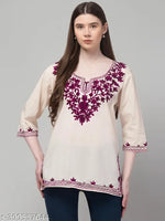 Kashmiri kurti/short kurti/kashmiri top/short top for women/girls