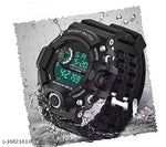 Black Sports Waterproof Watch, Most Selling Digital Sports Watches for men and boys, Waterproof Watches, Digital Watches, Latest Collection of Digital Watches for men and boys