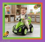 kiddykin Musical 2 in 1 Horse Rocker Cum Rider-Kids Ride On Push Car with Parent Control Toy Toddler Baby Toy 1-4 Years Old Indoors and Outdoors Kids Suitable for Boys & Girls (Blue)