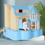 Kian  Best Quality New Model Puppy House Piggy Bank  Coin Bank  Indoor|Outdoor Dog House Piggy Bank for 2 & 3+ Years Kids Boys & Girls Coin Bank  (Pink)