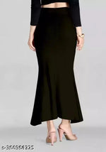 SHAPWEAR Microfiber Fishcut Flare Saree Shapewear, Petticoat, Skirts for Women, Lycra Shape Wear