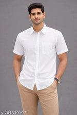 Men Blue Slim Fit Opaque Casual Shirt
