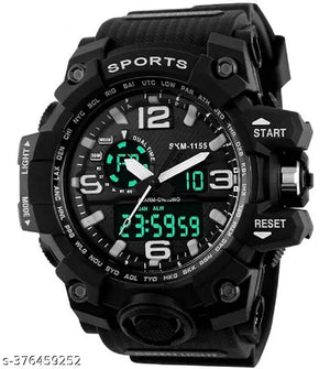 Attractive Black Sports Watch For Men