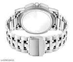 Stainless Steel Formal Casual Analog Date Function Watch For Boys and Mens]