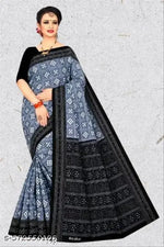 Pure cotton Sambalpuri printed saree pasapalli ikat