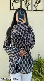 Trendy Grils  V -Neck Top