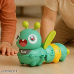 FS BUYNOW COLLECTION Cute Dancing Caterpillar Toy for Kids | Colorful, Fun & Interactive | Windup Toy with Moving Wheels | Ideal for Girls and Boys