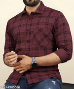 Men's Cotton Lining Checks Shirt