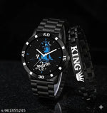 men black stylish paidu PU belt watch