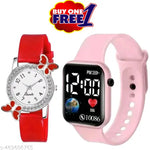 NEW ARRIVAL WATCH COMBO FOR BOYS & GIRLS | BUY 1 GET 1 FREE DIGITAL WATCH FOR KIDS | HIGH QUALITY WATCH FOR KIDS | NEW DESIGN FOR KIDS