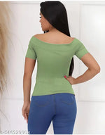 Corian Stylish Top Half Sleeve For Woman