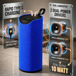 Portable Bluetooth  Speaker All Type Music,Wire/Wireless Speaker USB |AUX |TF |FM in Built Bluetooth Connectivity, Dj Woofer Sound Calling Supported (RANDOM COLOUR)