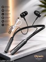A-n Wireless Bluetooth Neckband NB-111 Bluetooth Earphones with 8 Hours Playtime
