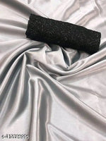 GRACEFUL SATIN SILK SAREE