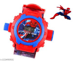 SUPER HERO, CARTOON CHARECTOR, ANGREE BIRD AVENGERS,DOAREAMON,BARBIE DOLL,BENTEN ,ME2, 24 IMAGE PROJECTOR , TOYS CUM DIGITAL WATCH FOR KIDS,BOYS&GIRLS.