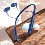 Neckband with 40Hr Battery | Vibration Feature | Sweatproof | Dual Pairing | Ideal for Workout & Gaming (Shyni Blue, In-Ear)