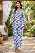 Trendy Fashionable Women Top & Bottom Sets