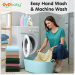 OYO BABY 70x50 CM New Born Baby Urine Sheets Waterproof, Bed Protector Baby Dry Sheet, Baby Dry Mats Waterproof and New Baby Born Products Combo 3 pcs set, Dry Sheet