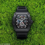 Felizer Army Watch Digital H9047 SilverBlack Big Dial Watch For - Men