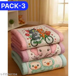 BRANDONN Baby Blanket New Born Pack of Wrapper Cum Crib Blanket For Baby Boys And Baby Girls
