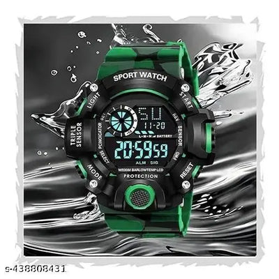 Digital Sports Multi Functional Black Dial Watch for Mens Boys,Men's analog timepieces,Men's luxury watches,Men's designer watches,Men's fashion watches