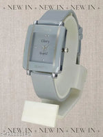 Amigos- Black diamond Rubber Strap Student Analog WristWatch