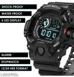 Men Women Digital Watch | Waterproof Sports Watch | LED Display Casual Wrist Watch for Boys & Girls