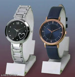 Classic Silver Round Dial Women's Watch