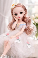 Doll Beautiful Fashion Doll with Movable Hands and Legs DOLL cute Doll doll for kids dolls for girls baby doll toys for kids toys for Girls