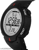 Sports Multifunctional Alarm Digital Watch - For Men & Women New Black Digital Unisex Watch For Kids - Boys And Girls Stylish Back Light Digital Watch - For Men Digital Watch - For Boys & Girls digital watch Green light Display Chronograph, Alarm watches
