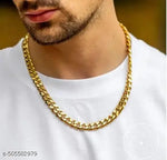 Rosra Golden Formal Watch For Men's Ring +Chain Freue (MOR RING+ CHAIN) For Men's