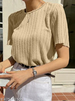 Corian Stylish Top Half Sleeve For Woman