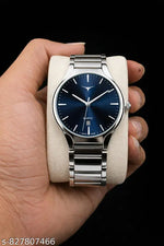 Day n Date Series Men's Black Silver Chain Analog Watches Classic, Attractive, Professional, top-trendy and stylish Analog Watches for Men/boys for office, school use
