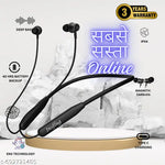 Smart Dial Neckband 12 hours playtime bluetooth wireless headphones earphone bluetooth headset