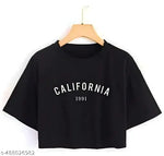 Stylish Deep neck crop for women