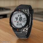 Sports Multifunctional Alarm Digital Watch - For Men & Women New Black Digital Unisex Watch For Kids - Boys And Girls Stylish Back Light Digital Watch - For Men Digital Watch - For Boys & Girls digital watch Green light Display Chronograph, Alarm watches
