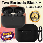 Tws Earbuds Pro, White Airbud, TWS Headphone, Tws earphone, True Wireless Bluetooth Headphone, True Wireless Bluetooth Earphones with red Case, Compatible for all Smartphones