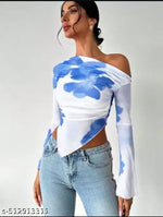 women western wea stylish florol print crop top