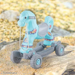 1 years baby horse ride on toy for kids vehicle slide toys for 1-3 years babies, ride & rocker birthday gift, Grey colour