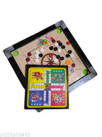 CARROM BOARD 20*20 INCHES , LUDO & SNAKE , CARROM COINS 20 PCS. , POWDER & STRICKER A40